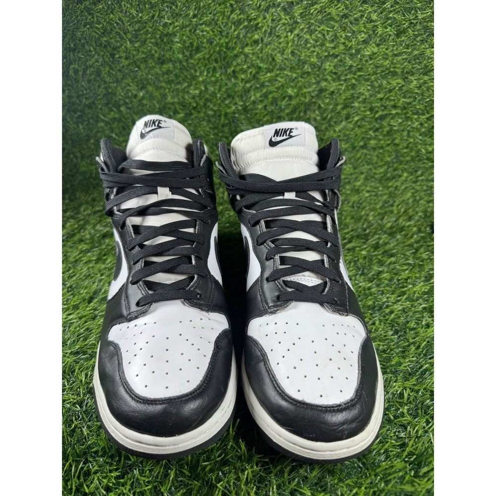 Nike Dunk High Panda Mens Sneakers Black White Size 12 DD1399-105 - Picture 3 of 7
